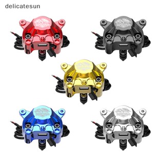 Delicatesun ที่ชาร์จโทรศัพท์มือถือ USB DC12V กันน้ํา อุปกรณ์เสริม สําหรับรถจักรยานยนต์