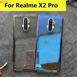 เคสแบตเตอรี่ด้านหลัง แบบใส 6.5 นิ้ว สําหรับ Oppo Realme X2 Pro Realme X2 Pro