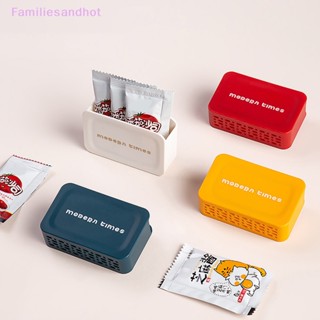 Familiesandhot&gt; ตู้เย็น ด้านข้าง ประตู แขวน กล่องเก็บของ ตู้เย็น ซอส ที่ถอดออกได้ ภาชนะบรรจุอย่างดี