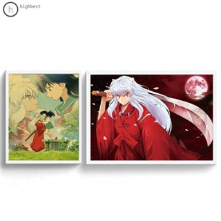 ชุดปักครอสสติตช์ ผ้าฝ้าย 11CT พิมพ์ลาย Inuyasha