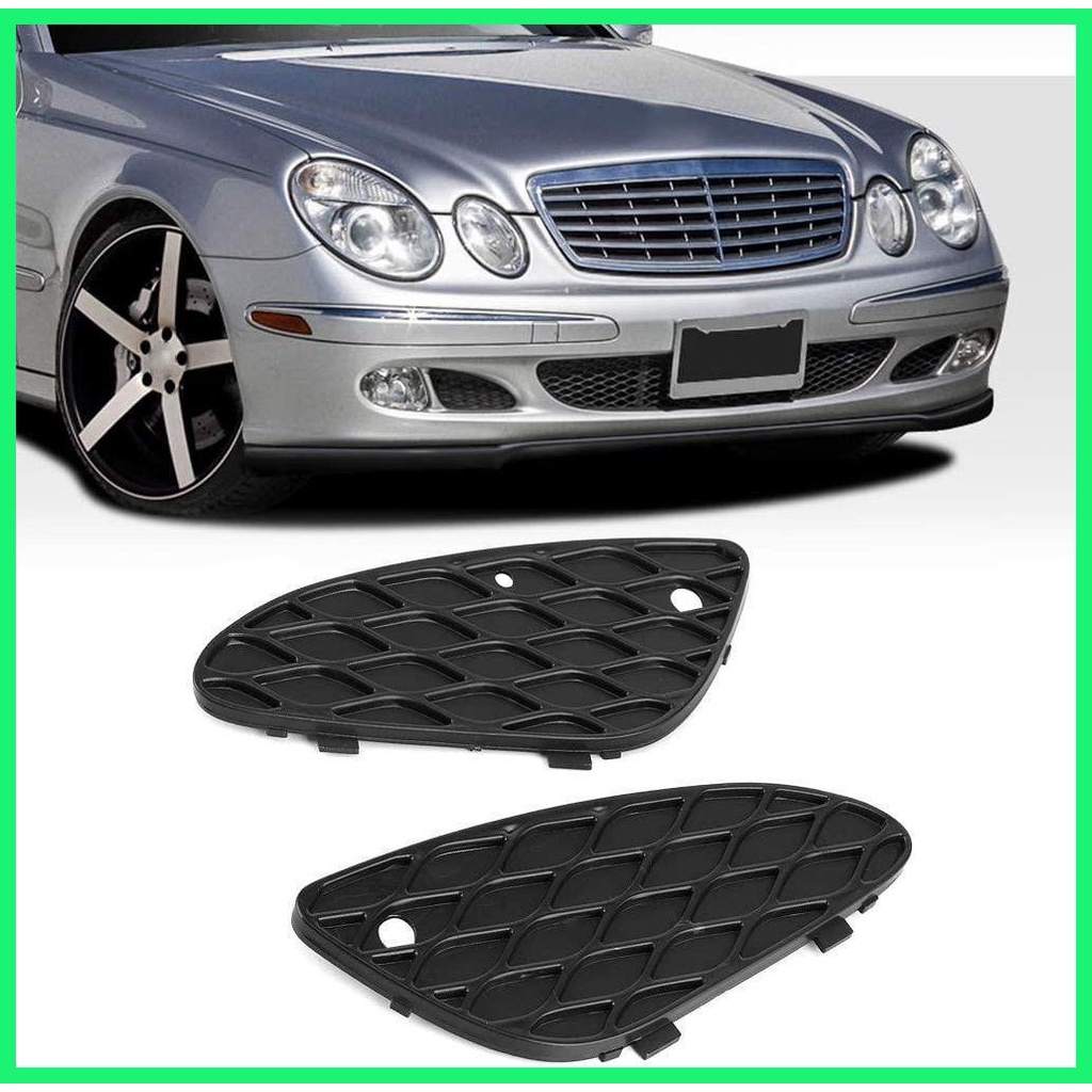 แผ่นตาข่ายครอบกันชนหน้ารถยนต์ สําหรับ Mercedes-Benz E-Class W211 2118850353 2118850253 คลื่นอัตโนมัต