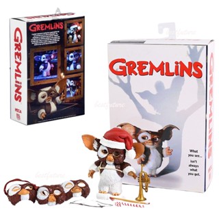 Neca Ultimate Gizmo Christmas Edition Gremlins Articulado โมเดลตุ๊กตาฟิกเกอร์