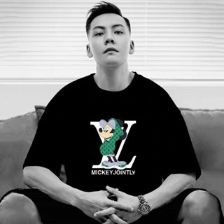 L66-เสื้อยืดคอกลม แขนสั้น ลายการ์ตูนเป็ดโดนัลด์ Jsrs