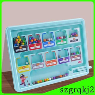 [Szgrqkj2] บอร์ดเกมปริศนา นับเลข จับคู่คณิตศาสตร์ สําหรับเด็กผู้ชาย ผู้หญิง 3 4 5 ปี