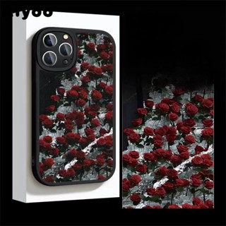8plusinsxs/rose xr/iPhone1314 เคสโทรศัพท์ สไตล์ใหม่ 1112 เคสป้องกัน se2 // Red Apple/iPhone✅เคสโทรศัพท์มือถือ แบบนิ่ม สําหรับ Apple QP0C 7