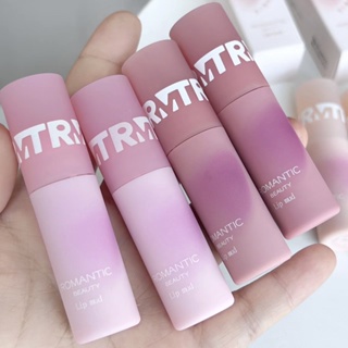 Romantic ลิปกลอส เนื้อแมตต์ กํามะหยี่ ไวท์เทนนิ่ง ระบายสีง่าย ไม่เลอะ