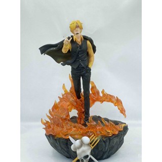 [Spot quick delivery] One piece GK three-battle power Hot Blood Mountain Zhi Road flying Solon scene statue animation model ornaments hand-held Wholesale