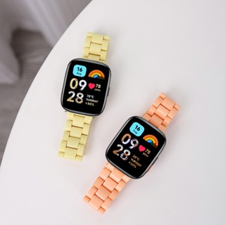 สายนาฬิกาข้อมือเรซิ่น แบบเปลี่ยน สําหรับ Redmi Watch 3 Xiaomi Redmi Watch 3 Lite