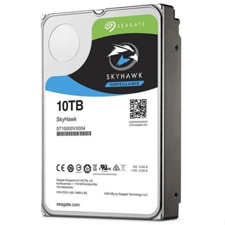 Seagate Skyhawk AI ฮาร์ดดิสก์ไดรฟ์กล้องวงจรปิด 10TB HDD