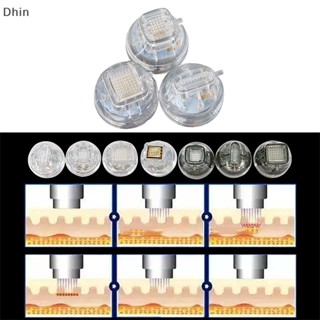 [Dhin] Green Insulated RF Microneedle Machine s 10 /25/ 64 Pins Nano Tips Fractional RF Microneedle Skin Beauty Machine COD