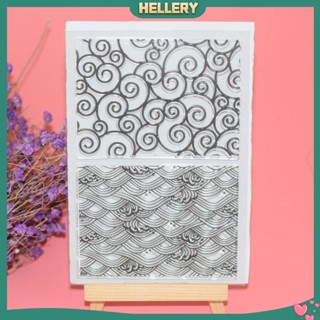 [HelleryTH] Background Stamps Crafting Decoration Making Tool Paper Cards Silicone