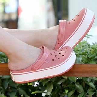 รองเท้าแตะ Crocs พื้นหนา แบบดั้งเดิม สําหรับผู้หญิง205434]