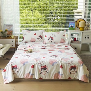 Bed Sheet นุ่มมาก Comfort ผ้านวม Jumbo Size ผ้าปูที่นอน รัดมุม360องศา 12 นิ้ว