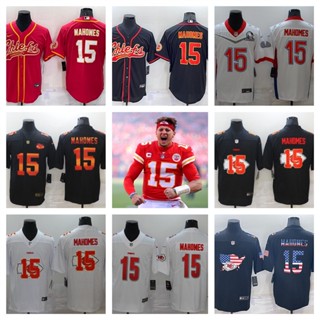 NFL Kansas City Chiefs Patrick Mahomes เสื้อยืดเสื้อสปอร์ต 04