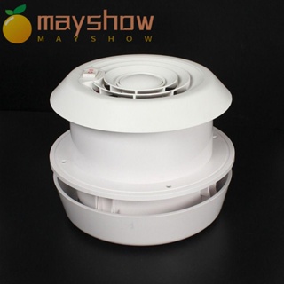 Mayshow ฝาครอบท่อไอเสียรถยนต์ ทรงกลม ระบายอากาศ สําหรับหลังคารถบ้าน