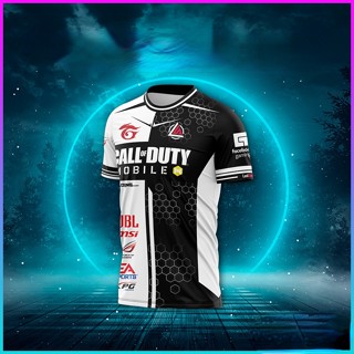 เสื้อกีฬา E-Sport No.8.3 เสื้อกีฬา CALL of DUTY เสื้อ ROV เสื้อ FREEFRIE PUB G เสื้อยืด VALORANT