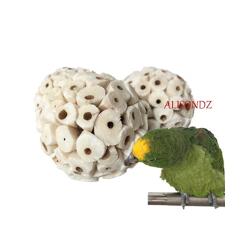 Alisondz Sola Ball Parakeet นกแก้วธรรมชาติ เคี้ยว อุปกรณ์เสริมนก ของเล่นนก