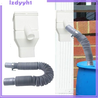 [JoyDIY] อุปกรณ์เชื่อมต่อระบบน้ําฝน พร้อมท่อ สําหรับ Downspouts Rainwater Diverter Raindrop Collection Diverting Water