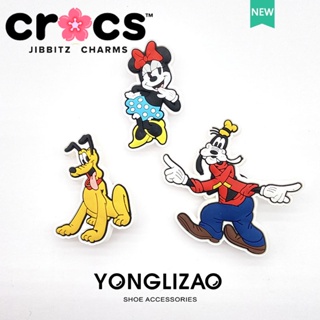 Jibbitz crocs charms หัวเข็มขัด อุปกรณ์เสริมรองเท้า ลายการ์ตูนดิสนีย์ สําหรับตกแต่ง