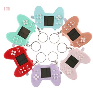 Ior Fidget Keychian เครื่องเล่นเกมไฟฟ้า แบบมือถือ พร้อมเกม 26 เกม สไตล์เรโทร สําหรับผู้ใหญ่