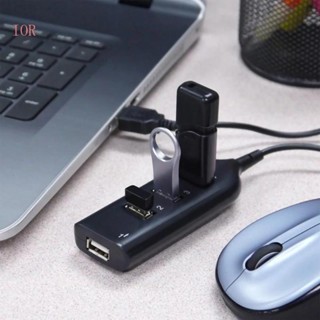 Ior ฮับ USB 2 0 4 พอร์ต 2 0 พร้อมพอร์ตชาร์จ สําหรับ Play