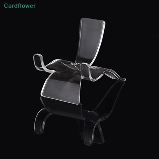 &lt;Cardflower&gt; มาใหม่ ชั้นวางโชว์เครื่องประดับ อะคริลิคใส รูปหินคริสตัล