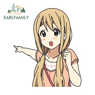 Earlfamily สติกเกอร์ไวนิล ลาย K-ON Campervan สําหรับติดตกแต่งรถยนต์ รถจักรยานยนต์ 13 ซม. x 11.2 ซม.