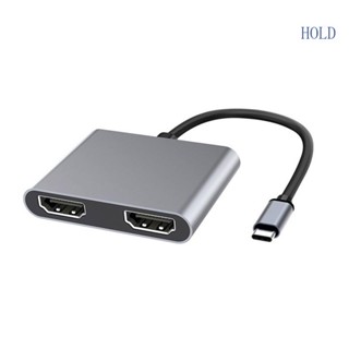 Ace ฮับ USB-C Type C 4k 2 5Gbps 2 in1 โลหะผสม HDD