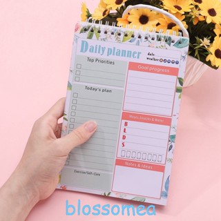 Blossomea สมุดโน้ต โพสต์อิท เรียบง่าย สําหรับตกแต่งโต๊ะทํางาน