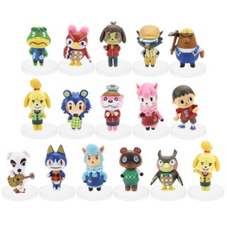 16Pcs/Set Switch Game Toy Doll Animal Crossing Horizons Lovely 2.7" Figure Model