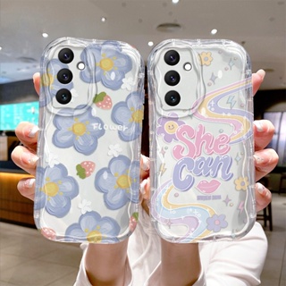 เคส samsung a54 5g เคสโทรศัพท์มือถือแบบใส กันกระแทก ลายครีม สําหรับ samsung a54 5g เคส