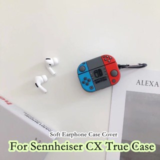 【คุณภาพสูง】เคสหูฟัง แบบนิ่ม ลายการ์ตูน สําหรับ Sennheiser CX True Case Sennheiser CX True