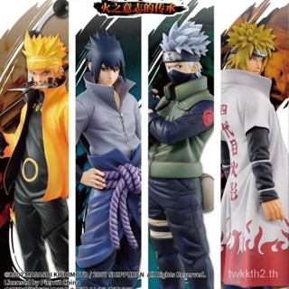 Bandai Ichiban Kuji Naruto Shippuden ฟิกเกอร์นารูโตะ Sasuke Kakashibo Feng Shuimen T6DT