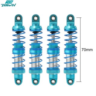 Rctown โช๊คอัพโลหะ ปรับได้ สําหรับรถไต่หินบังคับ 1/10 Axial SCX10 TRX4 D90