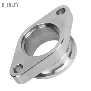  B_HILTY อะแดปเตอร์หน้าแปลน Wastegate ทนความร้อนที่เชื่อถือได้การประหยัดพลังงานที่รั่วซึม 2 Bolt To V Band Adapter สำหรับรถยนต์