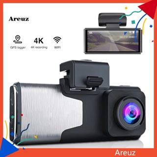 Are กล้องบันทึกวิดีโอ DVR มุมกว้าง เชื่อมต่อ WiFi 4K อเนกประสงค์ สําหรับรถยนต์ 1 ชุด