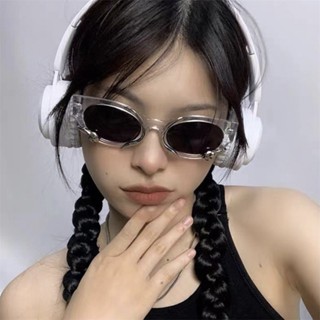 Jennie Style Y2k แว่นตากันแดด ลายงู 3D สไตล์เรโทร สําหรับเด็กผู้หญิง