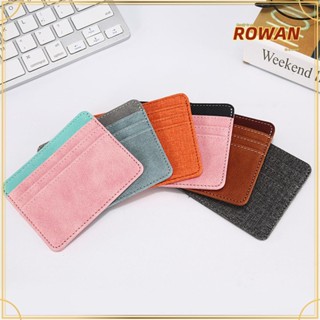 Rowans ใหม่ กระเป๋าสตางค์หนัง ใส่บัตรได้