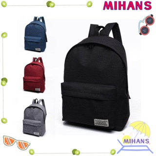 Mih Rucksack กระเป๋าเดินทาง ผ้าแคนวาส ความจุสูง สําหรับเล่นกีฬา