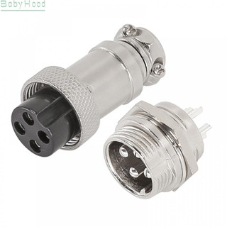 【Big Discounts】Plug+socket Model Plug/Socket Rated Voltage Screw Locking Connecting Method#BBHOOD