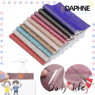 สติ๊กเกอร์คริสตัล Daphne Diy มีกาวในตัวสําหรับตกแต่งบ้านงานปาร์ตี้หลากสี