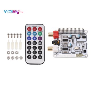 ใหม่ อะไหล่ตัวถอดรหัสระดับเสียง สําหรับ Raspberry Pi DAC Raspberry Pi 4B+ HIFI Dual Decoding DAC I2S