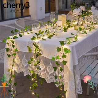 Cherry3 สายไฟ LED รูปดอกไม้ประดิษฐ์ สําหรับแขวนตกแต่งบ้าน