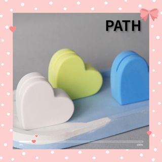 Path แม่พิมพ์ซิลิโคนเรซิ่น รูปหัวใจ สําหรับทําเทียน DIY