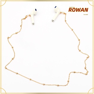 ROWANS สายโซ่ลูกปัดโลหะ สําหรับคล้องแว่นตา และแว่นกันแดด