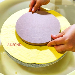 Alisond1 แผ่นล้อเครื่องปั้นดินเผา PVA มั่นคง แก้ไขแผ่นเสียง คงที่ ประติมากรรมดินเผา การสร้างแบบจําลอง ดูดซับผ้าขนหนู