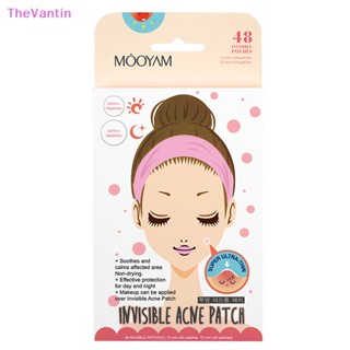 Thevantin แผ่นสติกเกอร์ไฮโดรคอลลอยด์ รักษาสิว ดูแลผิวหน้า 48 ชิ้น ต่อชุด