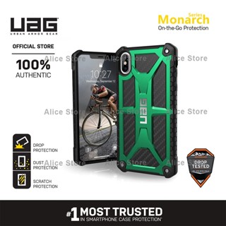 Uag เคสโทรศัพท์มือถือ กันตก สีเขียว สําหรับ iPhone XS MAX iPhone X XS XR