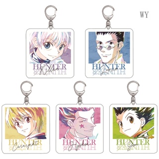 Wy พวงกุญแจอะคริลิค จี้ฟิกเกอร์อนิเมะ Hunter X Hunter Series Kawaii