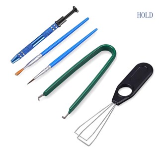 Ace ส่วนประกอบอิเล็กทรอนิกส์ Grabber Lube เครื่องมือสําหรับสวิตช์คีย์บอร์ด MX ที่กําหนดเอง 5 ชิ้น
